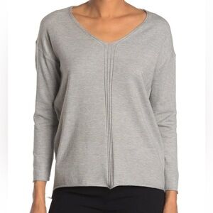 Joan Vass V Neck-Sweater